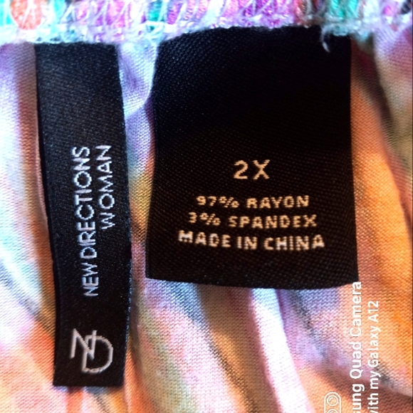 New Directions Multi-colored Maxi Dress - Picture 6 of 7